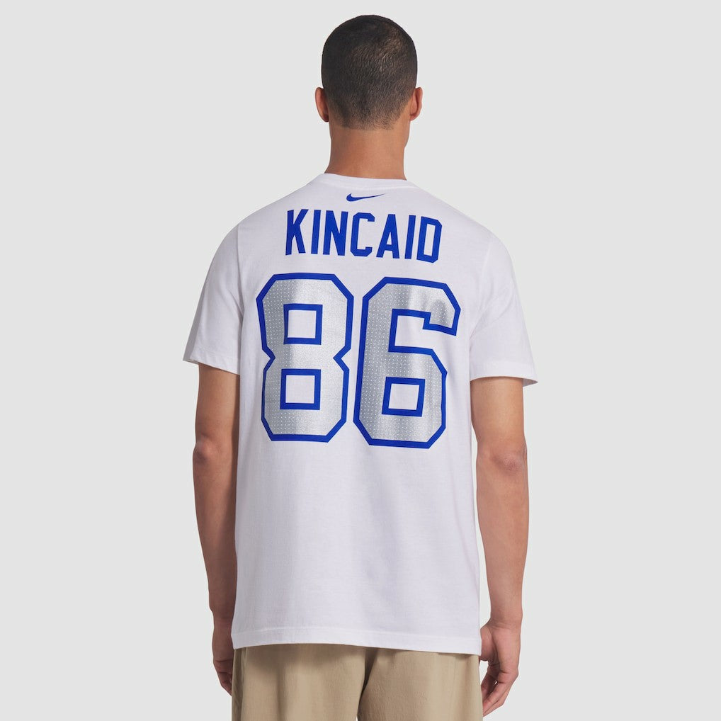 Dalton Kincaid Buffalo Bills 2025 Rivalries Collection Player Name & Number T-Shirt - White discount