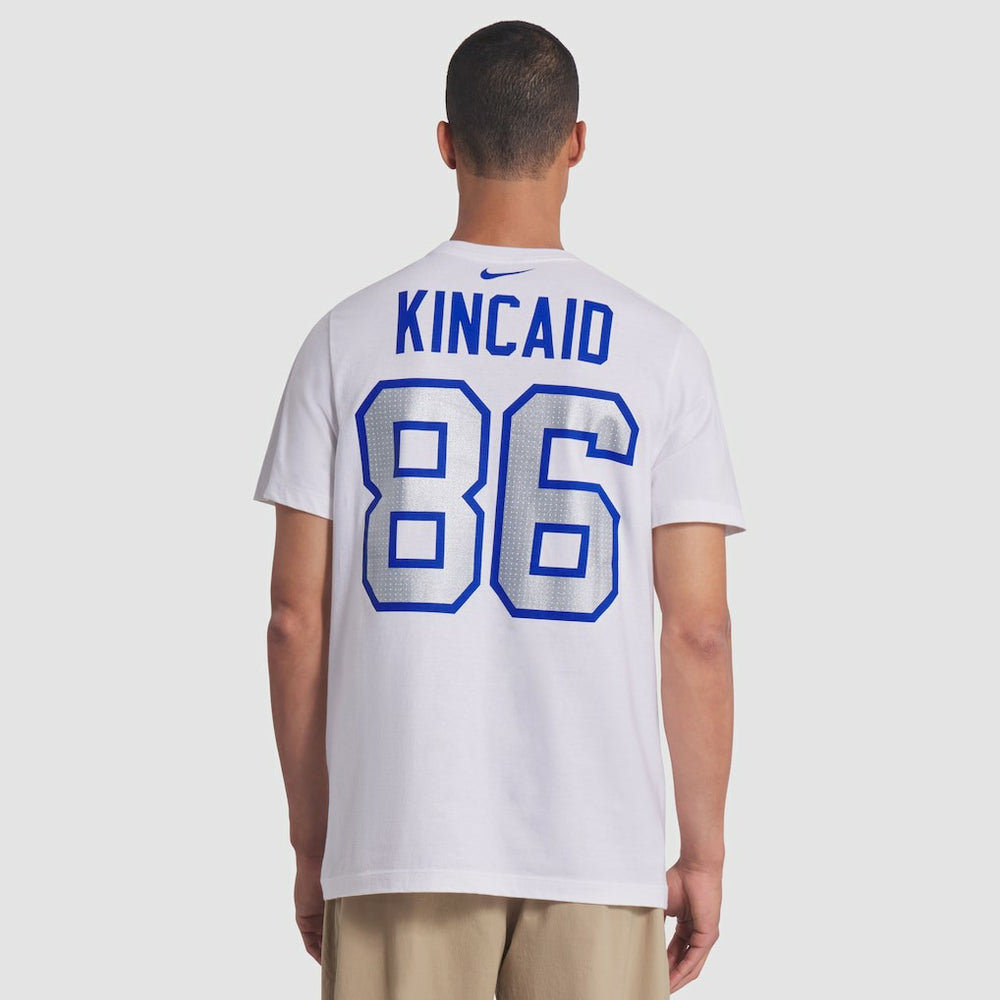 Dalton Kincaid Buffalo Bills 2025 Rivalries Collection Player Name & Number T-Shirt - White discount