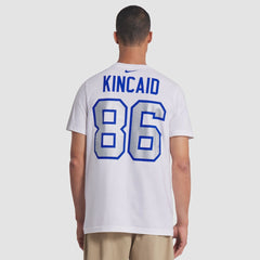 Dalton Kincaid Buffalo Bills 2025 Rivalries Collection Player Name & Number T-Shirt - White discount