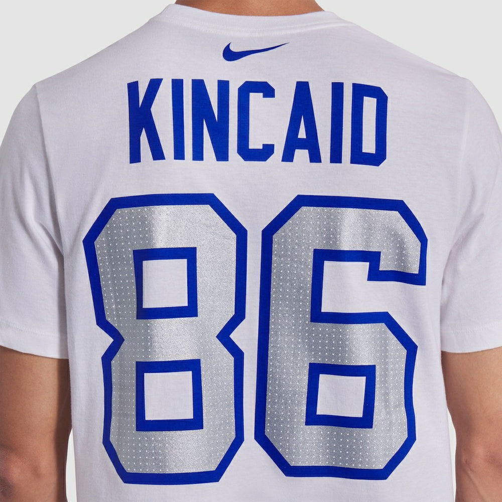 Dalton Kincaid Buffalo Bills 2025 Rivalries Collection Player Name & Number T-Shirt - White discount