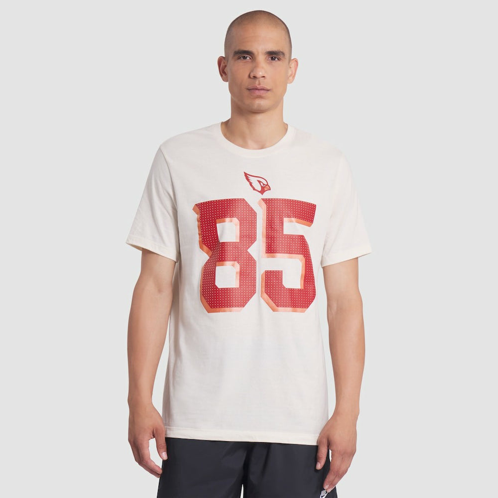 Trey McBride Arizona Cardinals 2025 Rivalries Collection Player Name & Number T-Shirt - Natural for sale