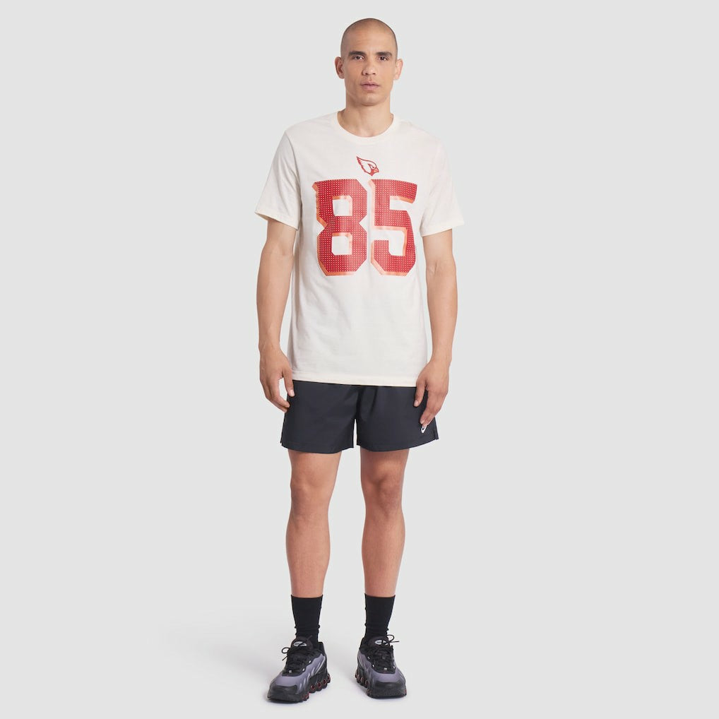 Trey McBride Arizona Cardinals 2025 Rivalries Collection Player Name & Number T-Shirt - Natural for sale
