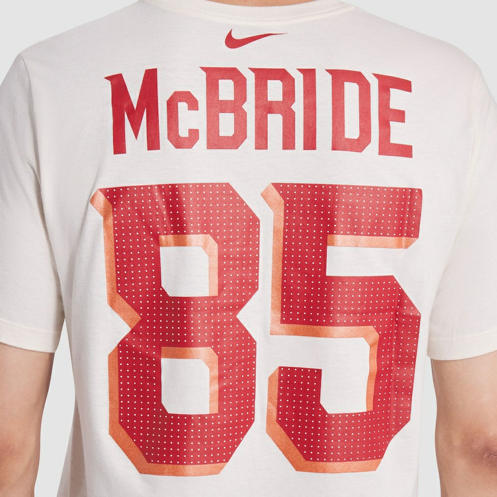 Trey McBride Arizona Cardinals 2025 Rivalries Collection Player Name & Number T-Shirt - Natural for sale