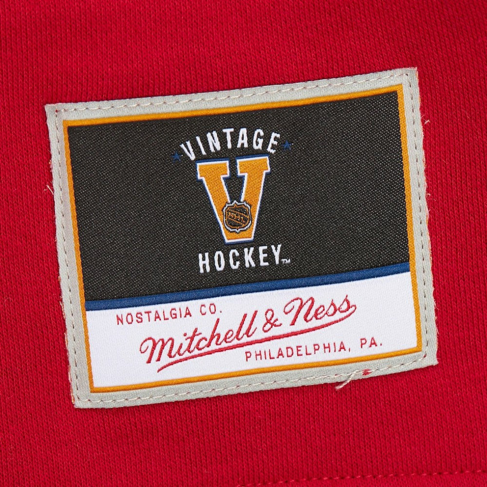 New York Rangers Mitchell & Ness Women's Heritage Lace-Up Pullover Sweatshirt - Blue Sweatshirts