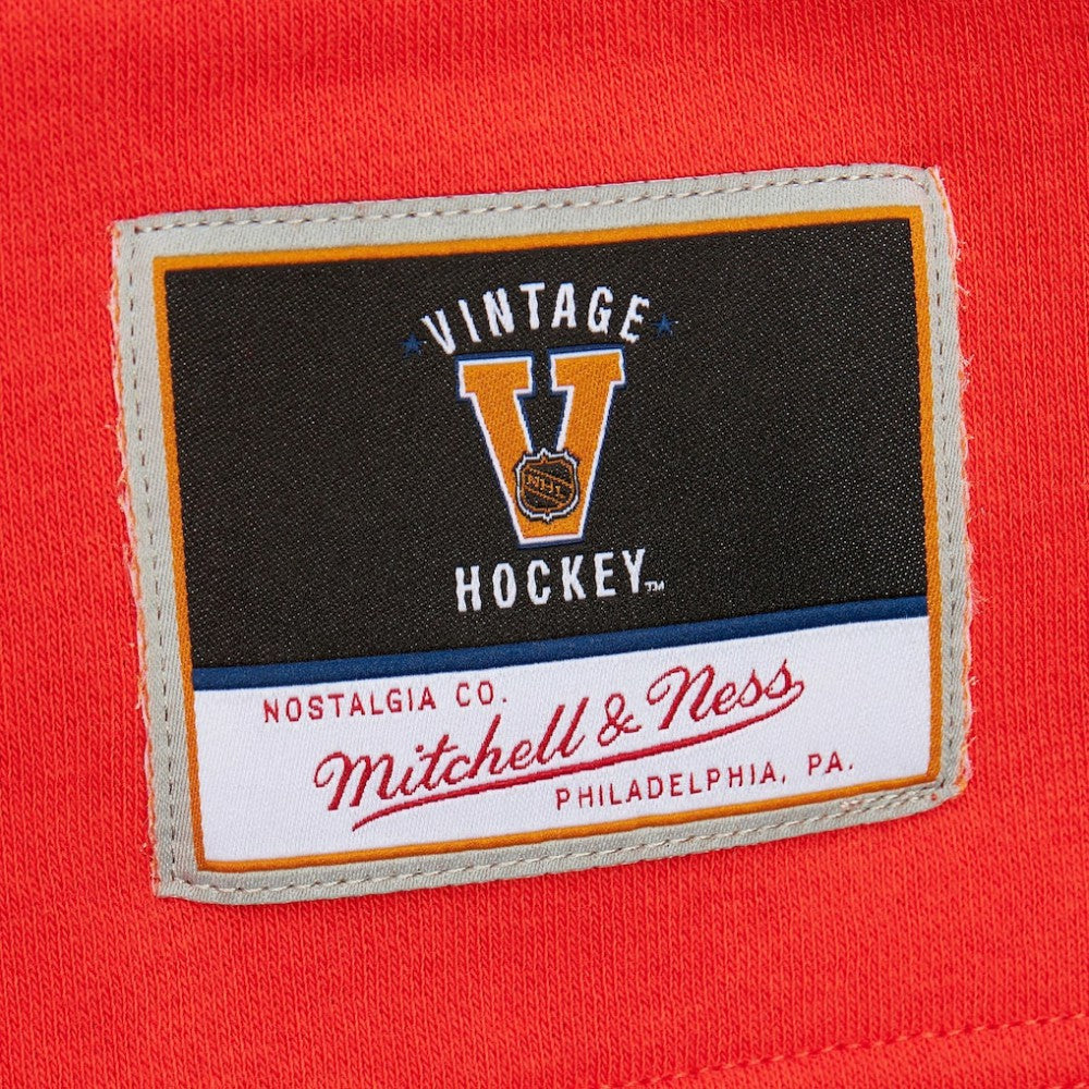 Philadelphia Flyers Mitchell & Ness Women's Heritage Lace-Up Pullover Sweatshirt - Black Sweatshirts