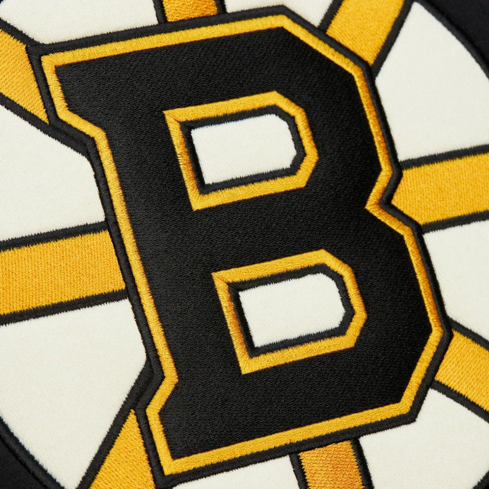 Boston Bruins Heritage Lace-Up Pullover Sweatshirt - Black Sweatshirts