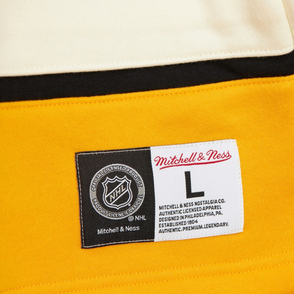 Boston Bruins Heritage Lace-Up Pullover Sweatshirt - Black Sweatshirts
