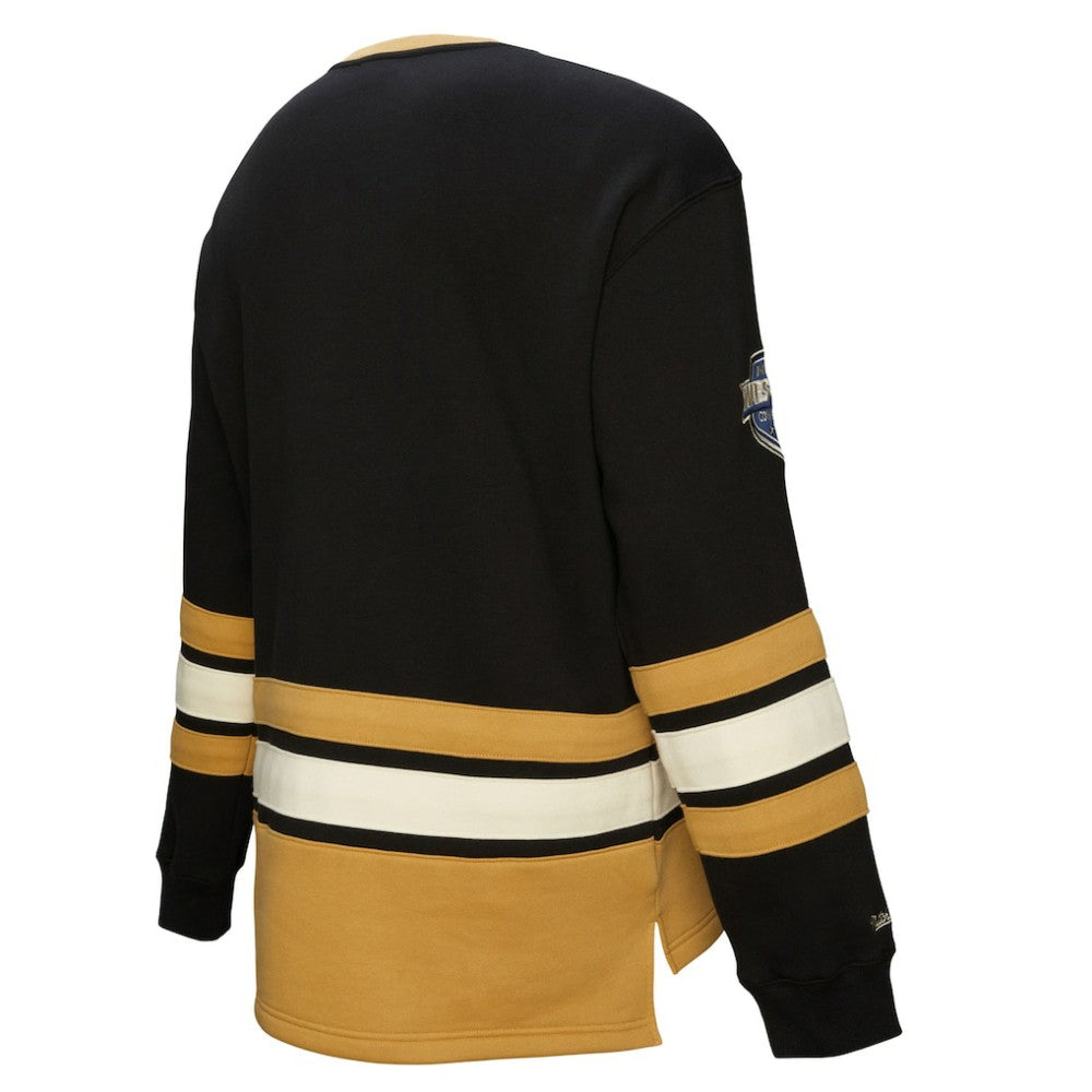 Vegas Golden Knights Heritage Lace-Up Pullover Sweatshirt - Black Sweatshirts