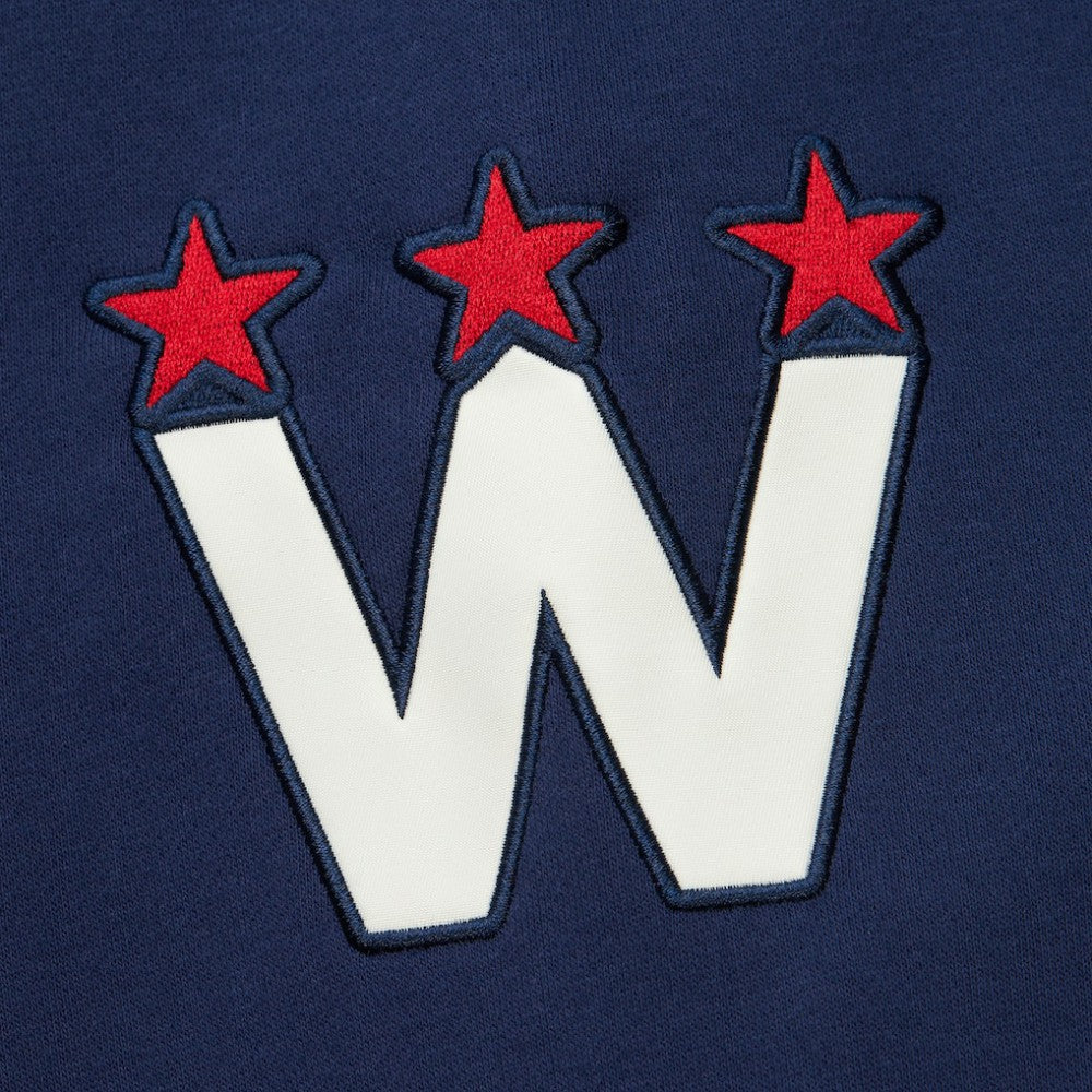 Washington Capitals Heritage Lace-Up Pullover Sweatshirt - Navy Sweatshirts