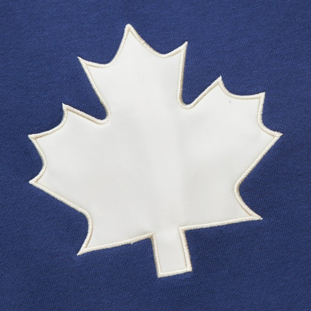 Toronto Maple Leafs Heritage Lace-Up Pullover Sweatshirt - Blue Sweatshirts