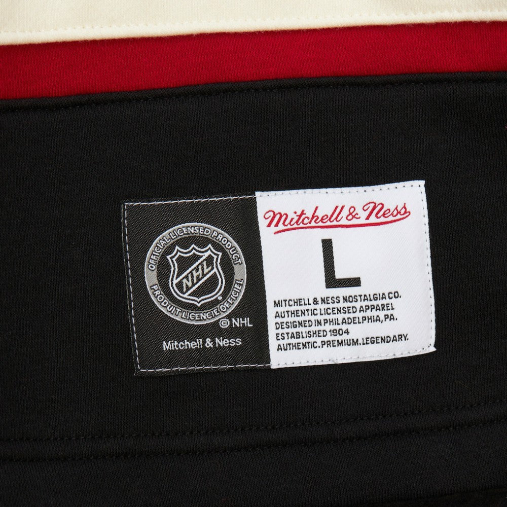New Jersey Devils Heritage Lace-Up Pullover Sweatshirt - Red Sweatshirts