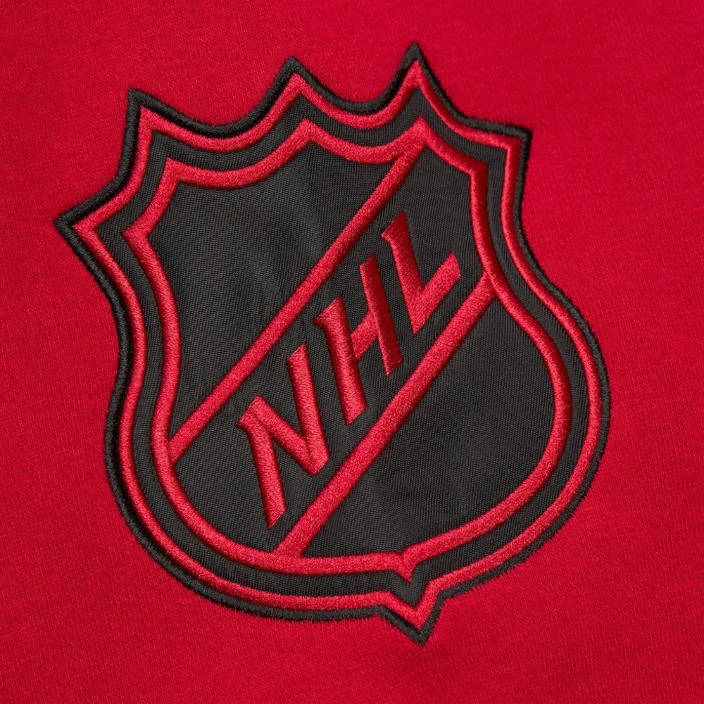 New Jersey Devils Heritage Lace-Up Pullover Sweatshirt - Red Sweatshirts