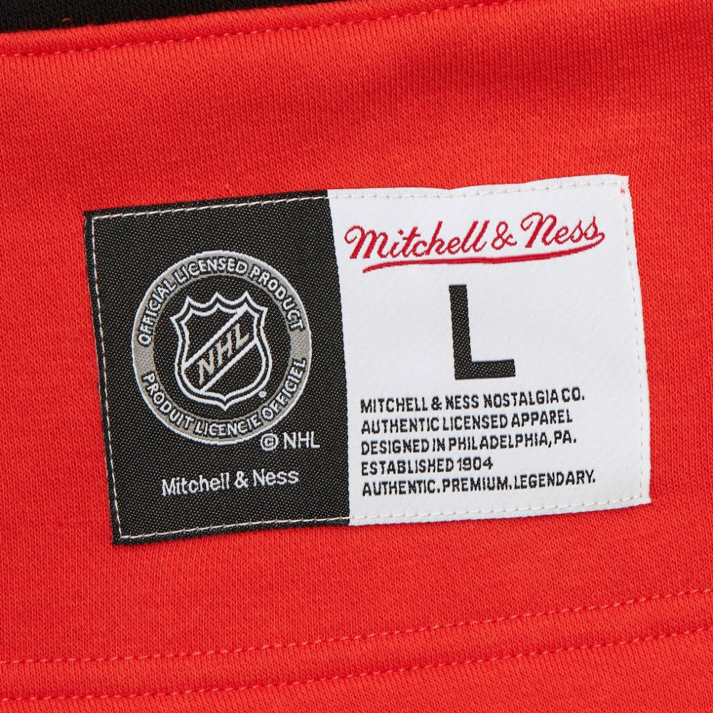 Philadelphia Flyers Heritage Lace-Up Pullover Sweatshirt - Black Sweatshirts