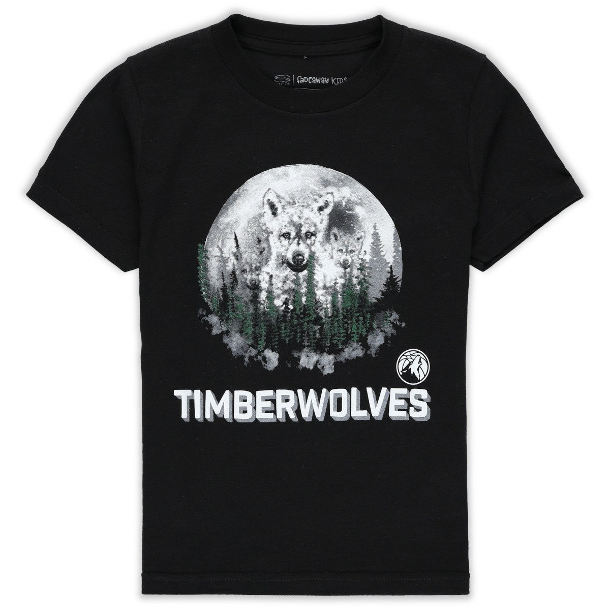 Minnesota Timberwolves Stadium Essentials Youth Mascot T-Shirt - Black outlet