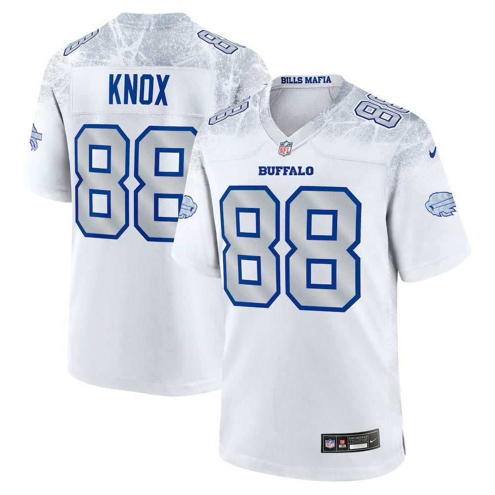 Dawson Knox Buffalo Bills 2025 Rivalries Collection Game Jersey - White cheap