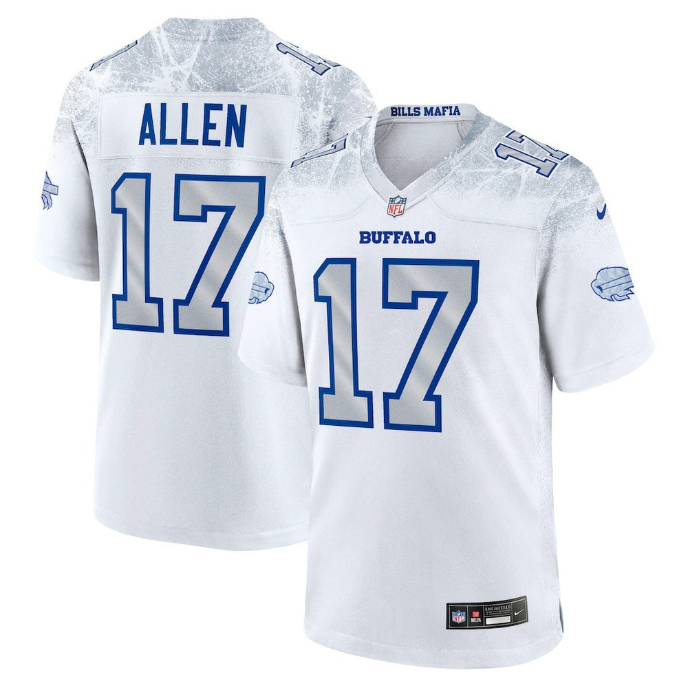 Josh Allen Buffalo Bills 2025 Rivalries Collection Game Jersey - White on sale