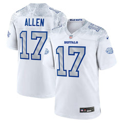Josh Allen Buffalo Bills 2025 Rivalries Collection Game Jersey - White on sale
