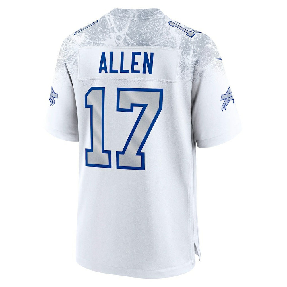 Josh Allen Buffalo Bills 2025 Rivalries Collection Game Jersey - White on sale