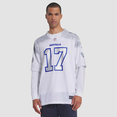 Josh Allen Buffalo Bills 2025 Rivalries Collection Game Jersey - White on sale