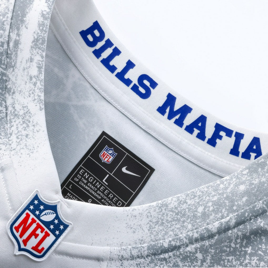 Keon Coleman Buffalo Bills 2025 Rivalries Collection Game Jersey - White for sale