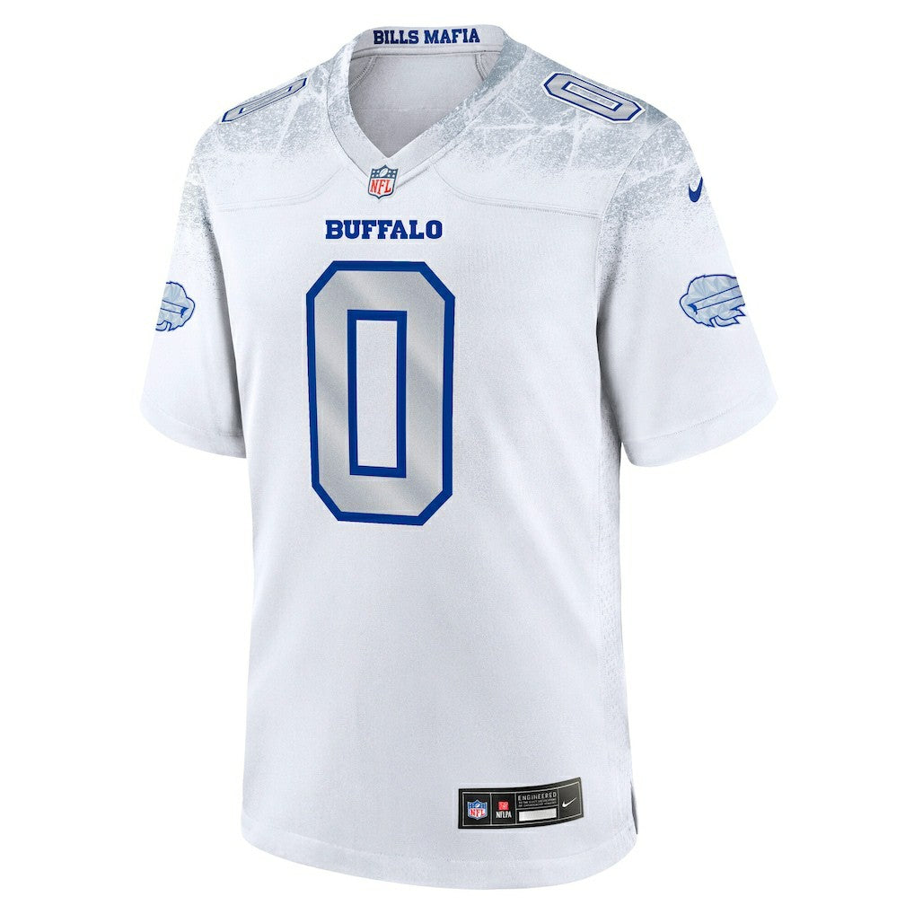 Keon Coleman Buffalo Bills 2025 Rivalries Collection Game Jersey - White for sale