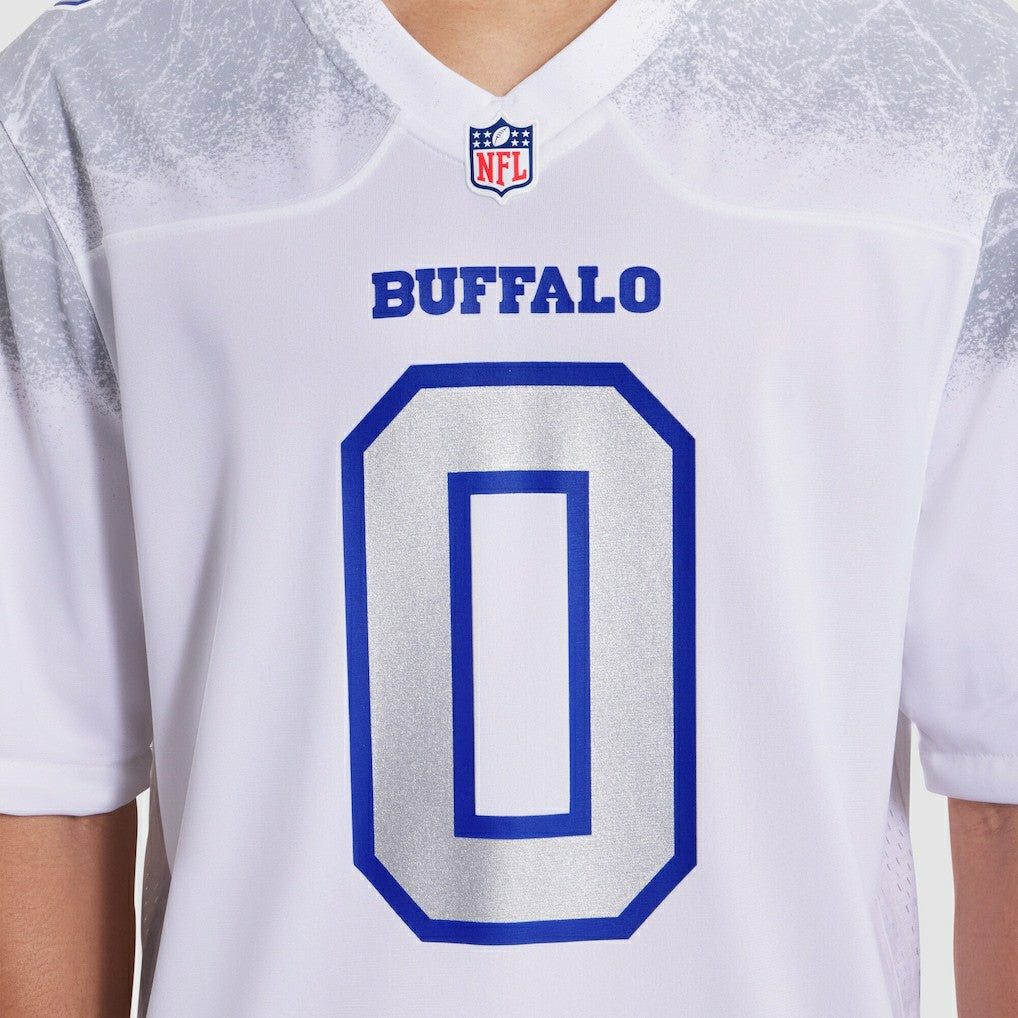 Keon Coleman Buffalo Bills 2025 Rivalries Collection Game Jersey - White for sale