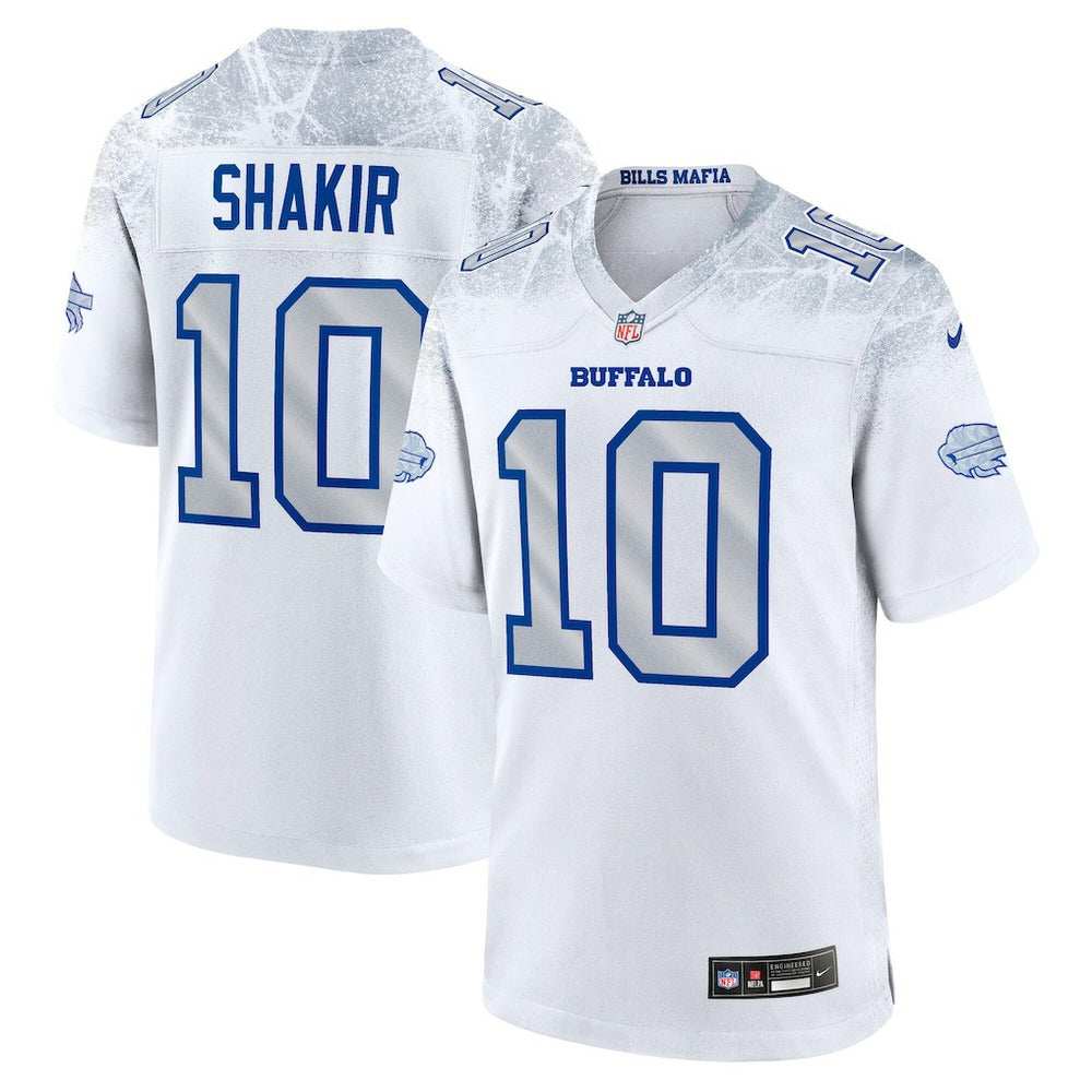 Khalil Shakir Buffalo Bills 2025 Rivalries Collection Game Jersey - White cheap