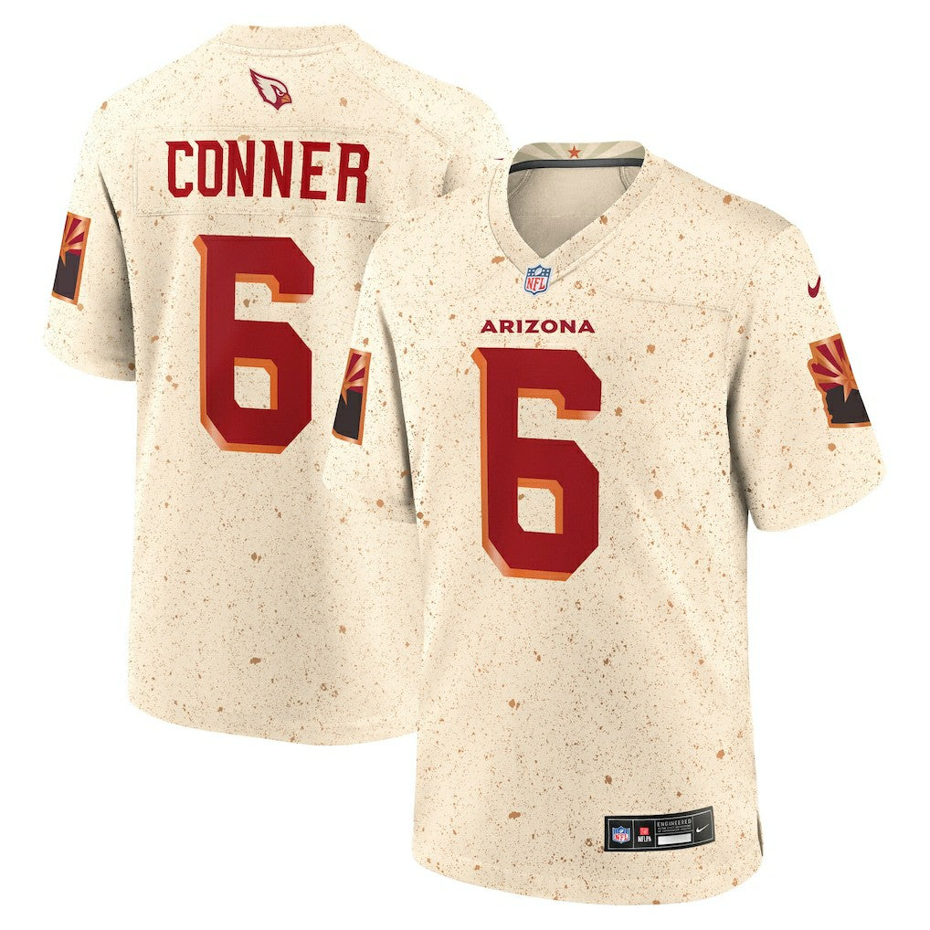 James Conner Arizona Cardinals 2025 Rivalries Collection Game Jersey - Natural outlet