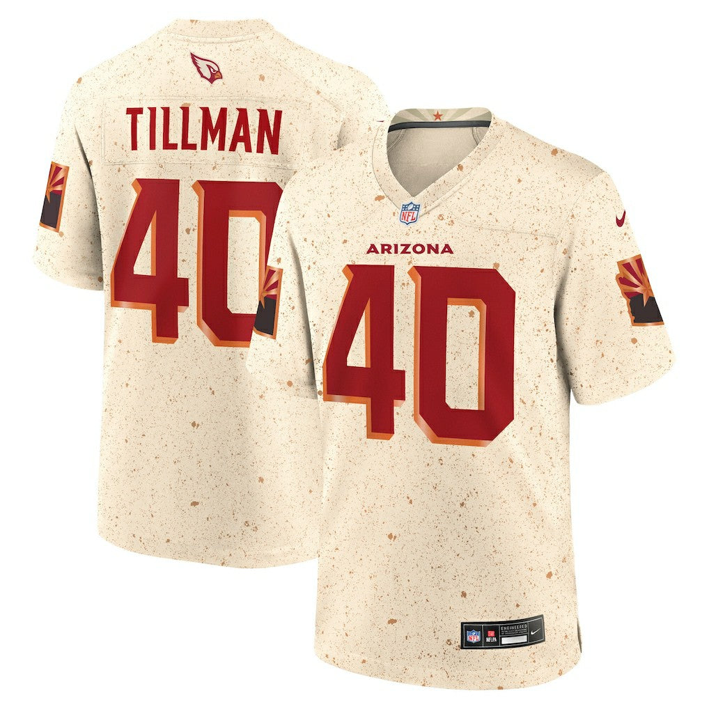 Pat Tillman Arizona Cardinals 2025 Rivalries Collection Retired Player Game Jersey - Natural cheap