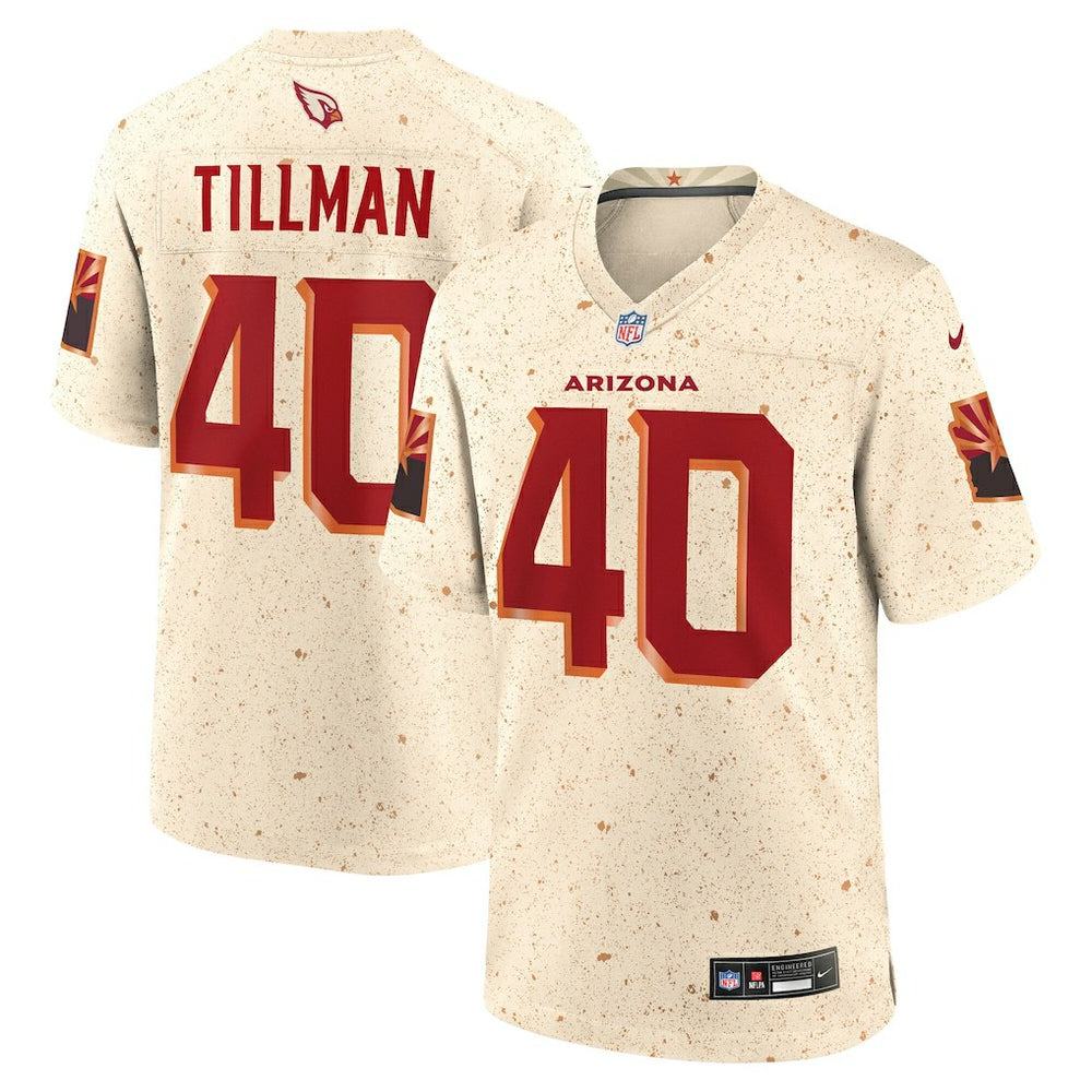 Pat Tillman Arizona Cardinals 2025 Rivalries Collection Retired Player Game Jersey - Natural cheap