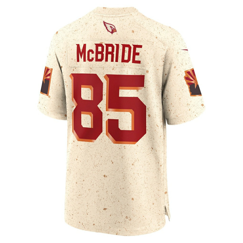 Trey McBride Arizona Cardinals 2025 Rivalries Collection Game Jersey - Natural discount