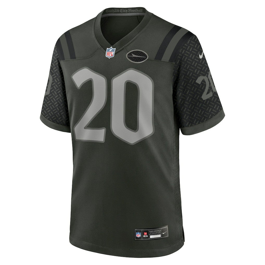 Breece Hall New York Jets 2025 Rivalries Collection Game Jersey - Gotham Green outlet