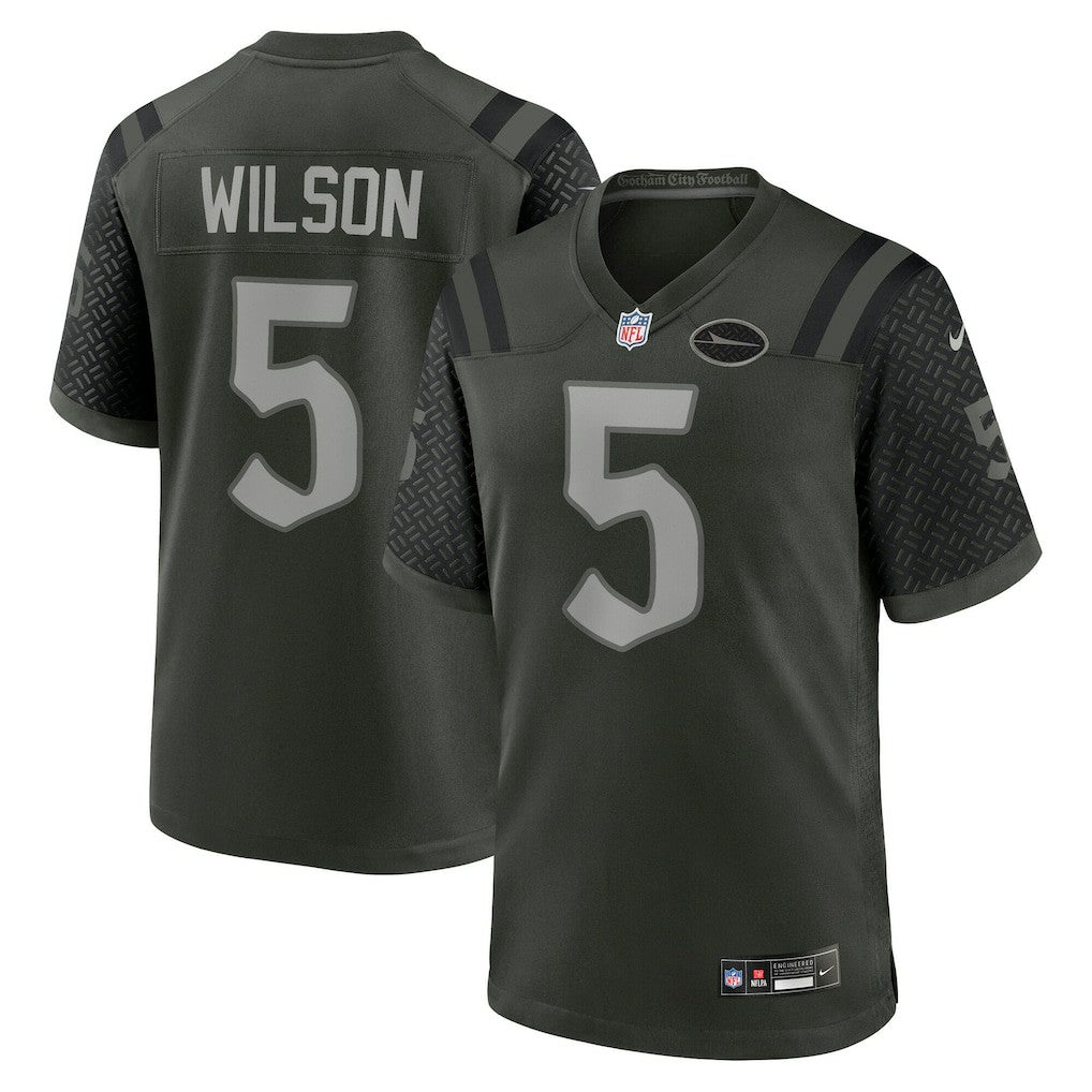 Garrett Wilson New York Jets 2025 Rivalries Collection Game Jersey - Gotham Green discount