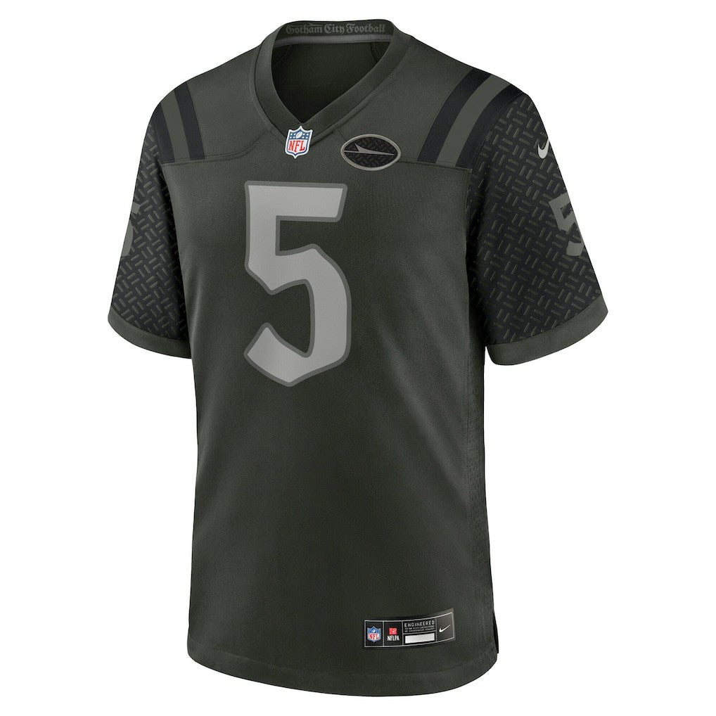 Garrett Wilson New York Jets 2025 Rivalries Collection Game Jersey - Gotham Green discount