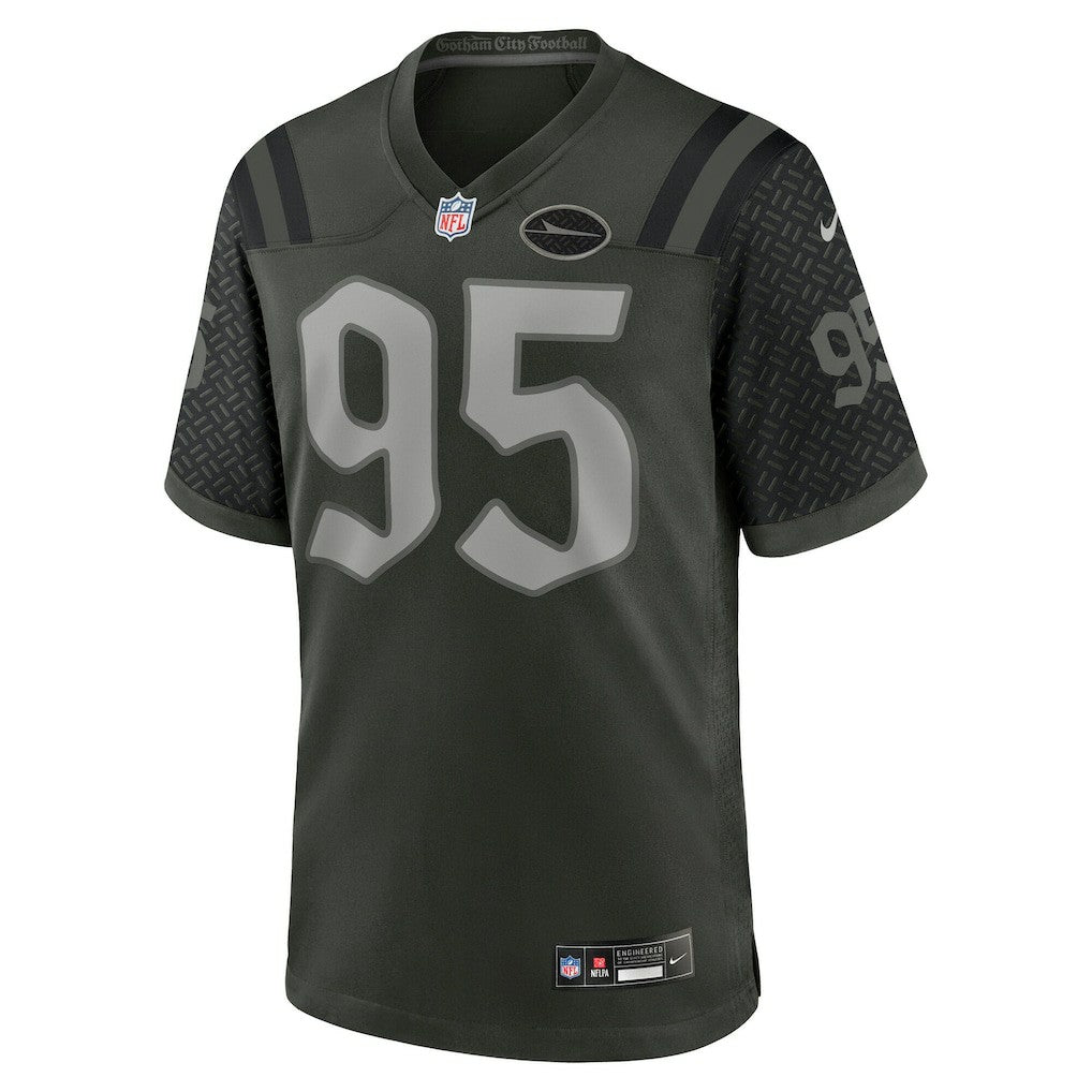 Quinnen Williams New York Jets 2025 Rivalries Collection Game Jersey - Gotham Green cheap