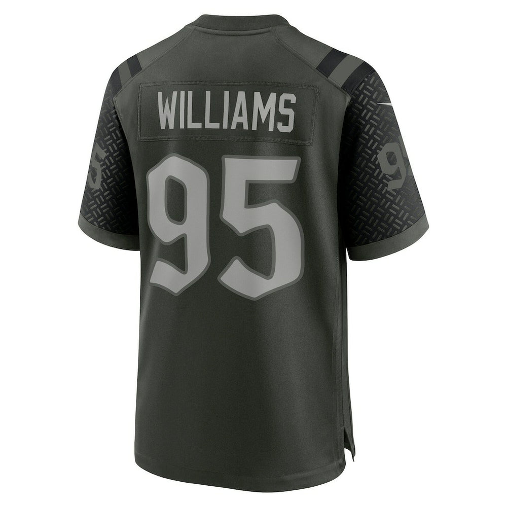 Quinnen Williams New York Jets 2025 Rivalries Collection Game Jersey - Gotham Green cheap