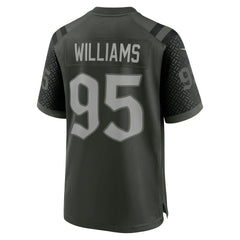 Quinnen Williams New York Jets 2025 Rivalries Collection Game Jersey - Gotham Green cheap