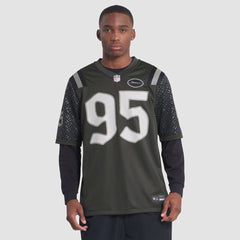 Quinnen Williams New York Jets 2025 Rivalries Collection Game Jersey - Gotham Green cheap