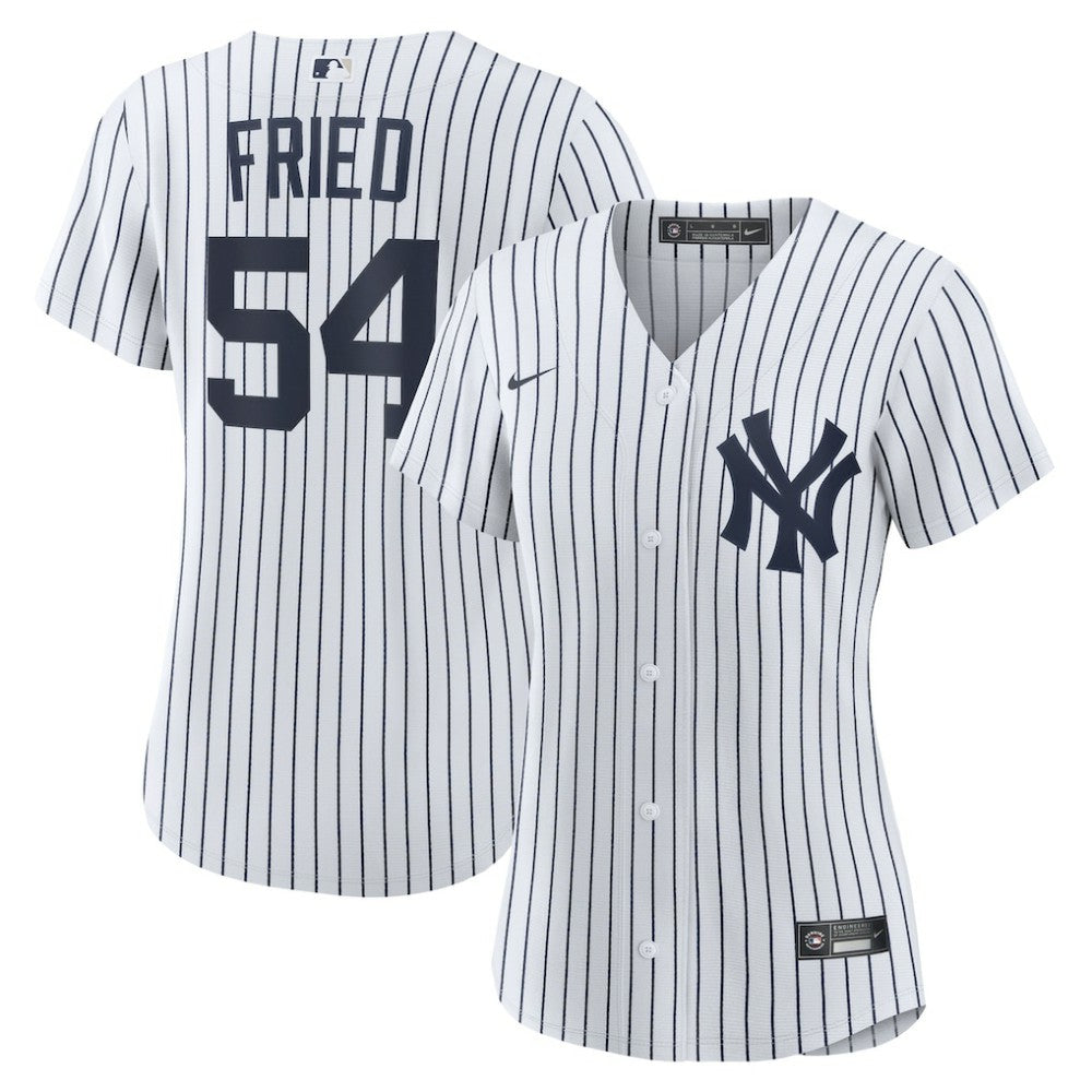 Max Fried New York Yankees Women's Home Replica Player Jersey White