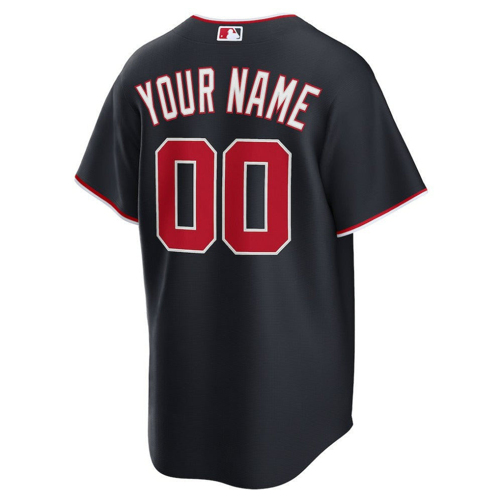Washington Nationals Alternate Custom Replica Jersey Navy