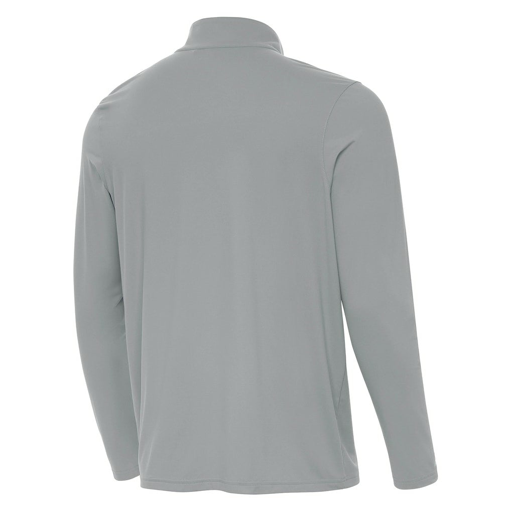 Pittsburgh Steelers Antigua St Patrick Day Intent Quarter-Zip Pullover Top - Gray sale