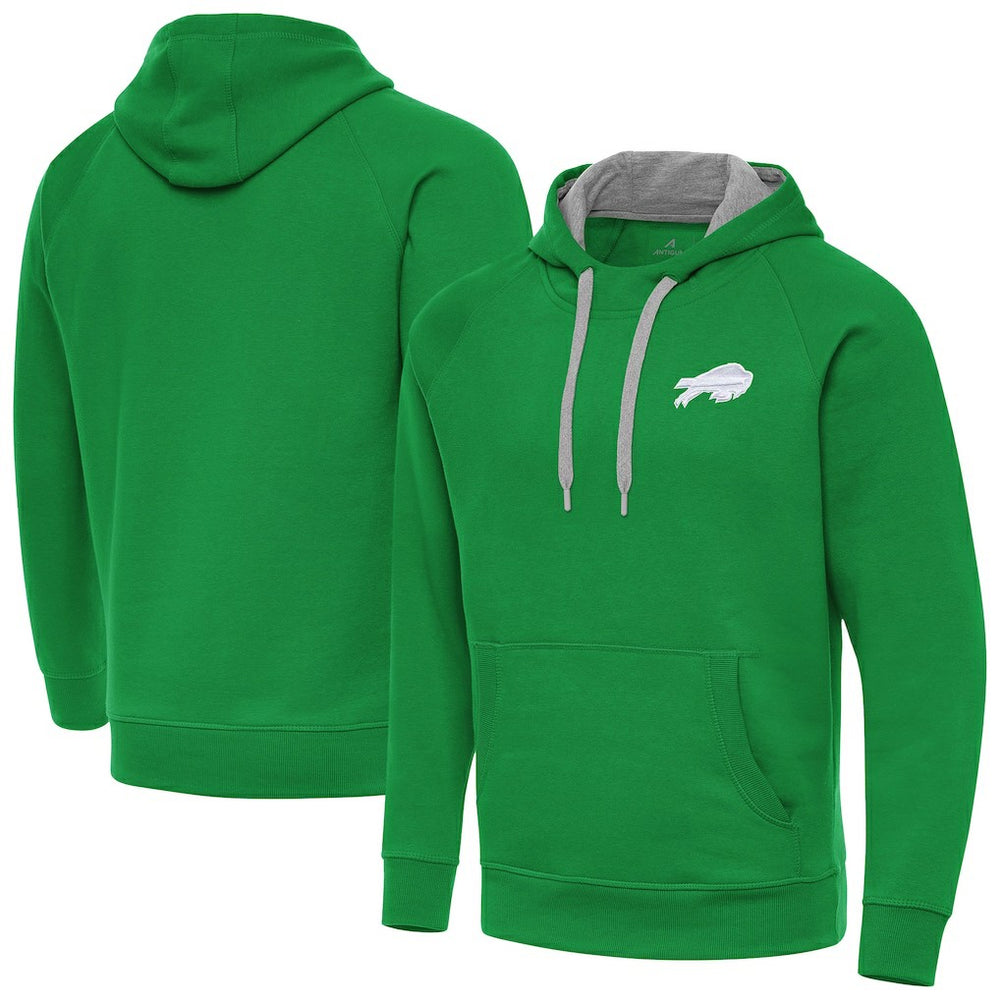 Buffalo Bills Antigua St. Patrick's Day Victory Pullover Hoodie - Kelly Green online