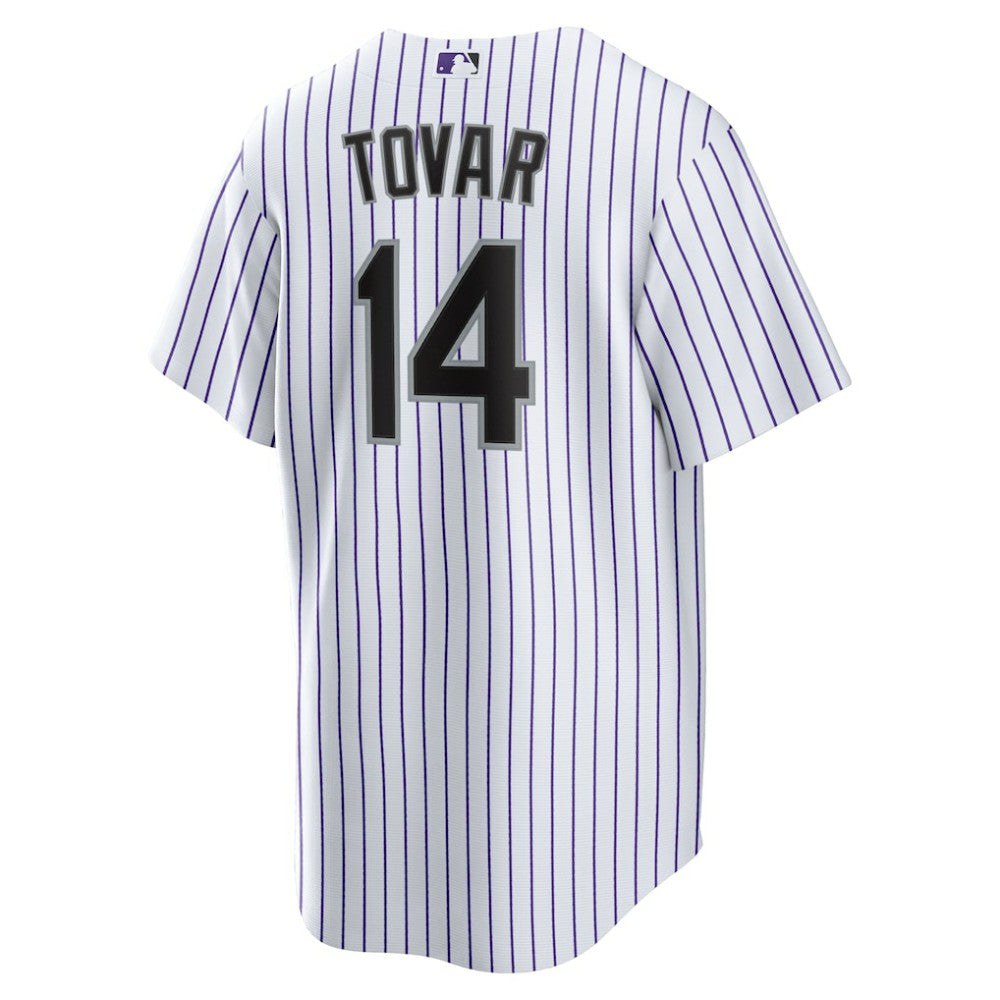 Ezequiel Tovar Colorado Rockies Home Replica Jersey White