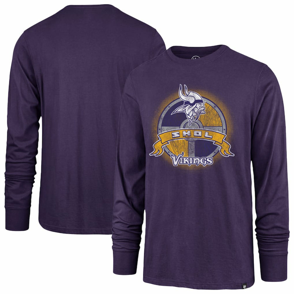 Minnesota Vikings '47 Regional Super Rival Long Sleeve T-Shirt - Purple for sale