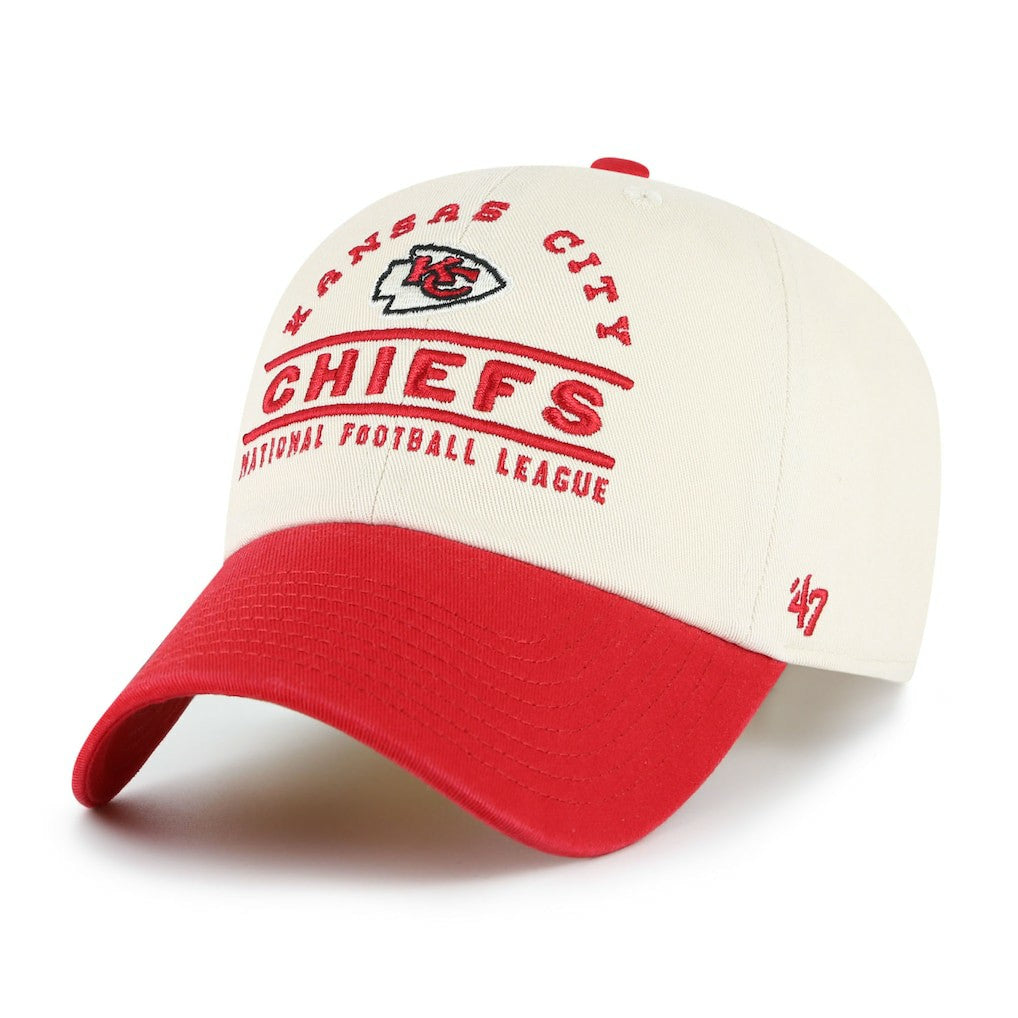 Kansas City Chiefs '47 Windham Clean Up Adjustable Hat - Natural sale