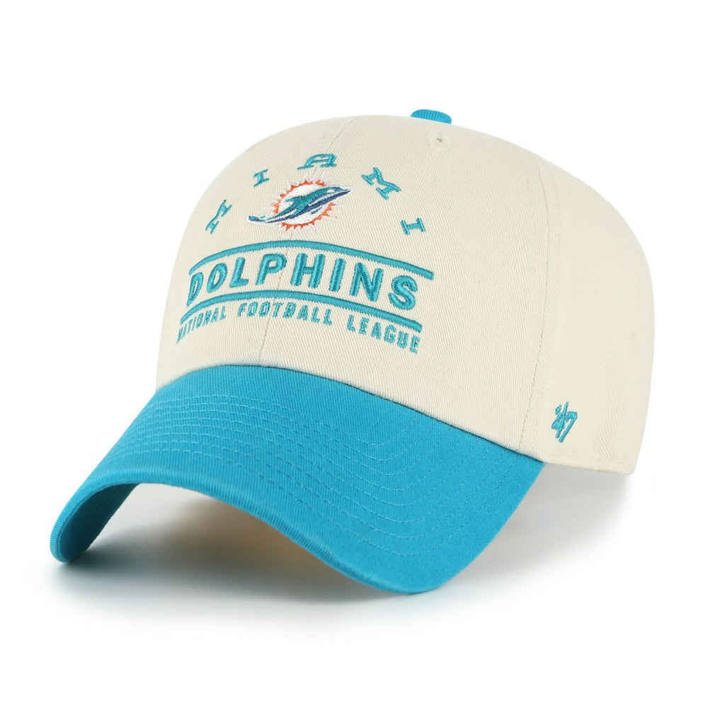Miami Dolphins '47 Windham Clean Up Adjustable Hat - Natural on sale