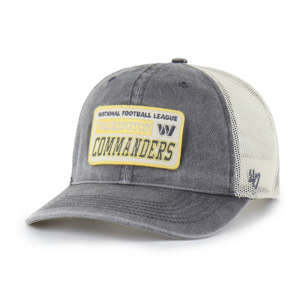 Washington Commanders '47 Canteen Relaxed Trucker Adjustable Hat - Charcoal on sale
