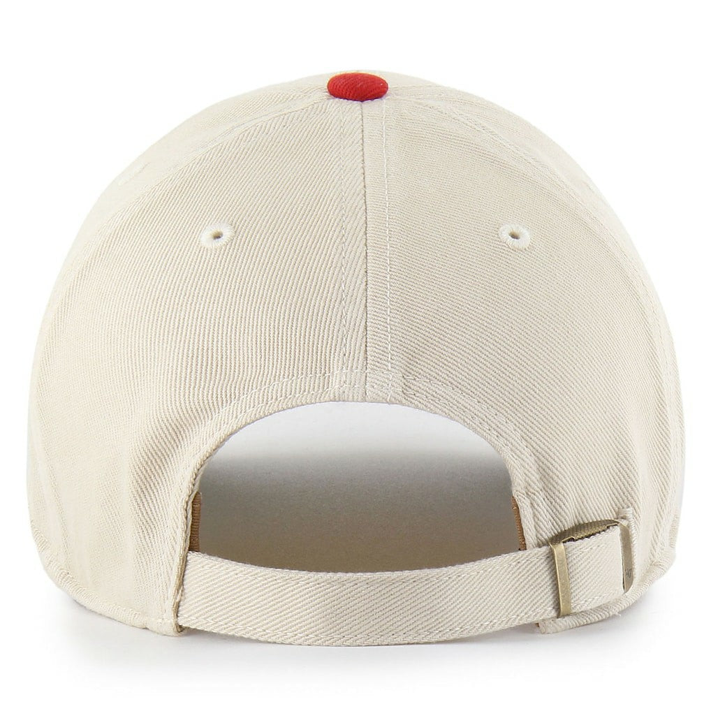 San Francisco 49ers '47 Fairfield MVP Throwback Adjustable Hat - Cream/Scarlet discount