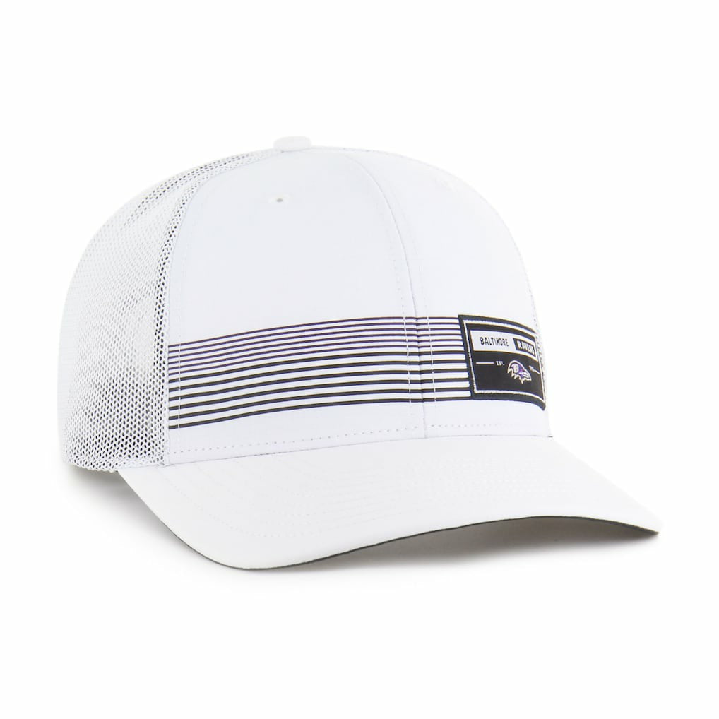 Baltimore Ravens '47 Rangefinder Trucker Adjustable Hat - White sale