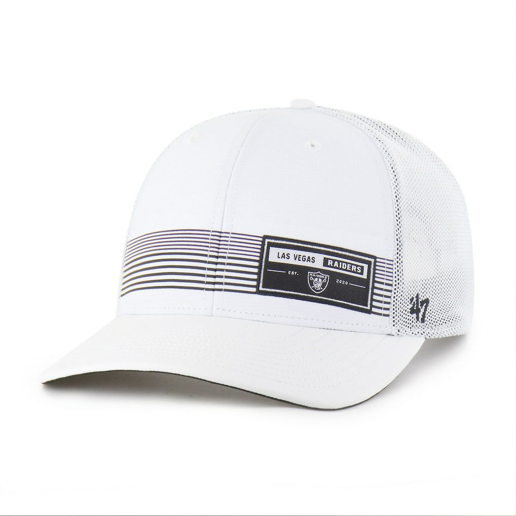 Las Vegas Raiders '47 Rangefinder Trucker Adjustable Hat - White sale
